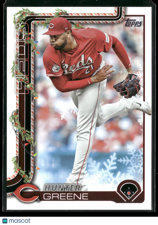 2025 Topps Holiday Hunter Greene #H139