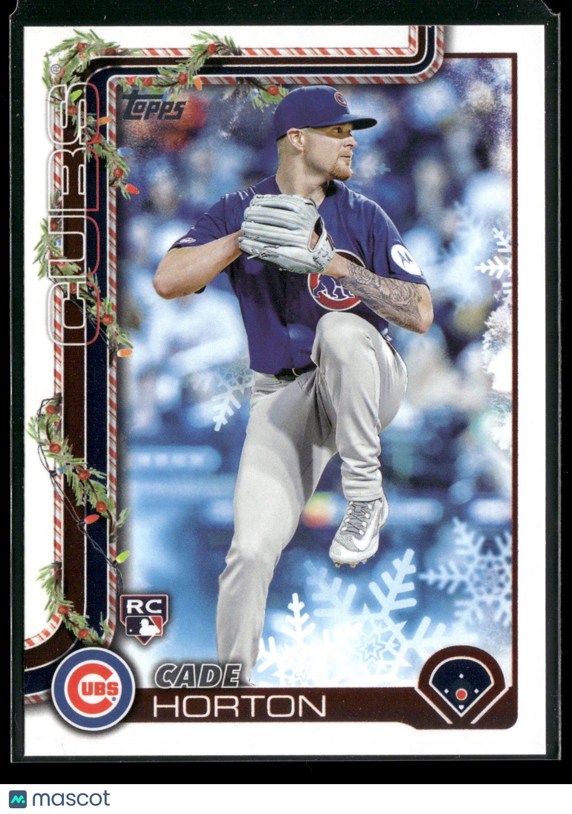2025 Topps Holiday Cade Horton #H140 RC