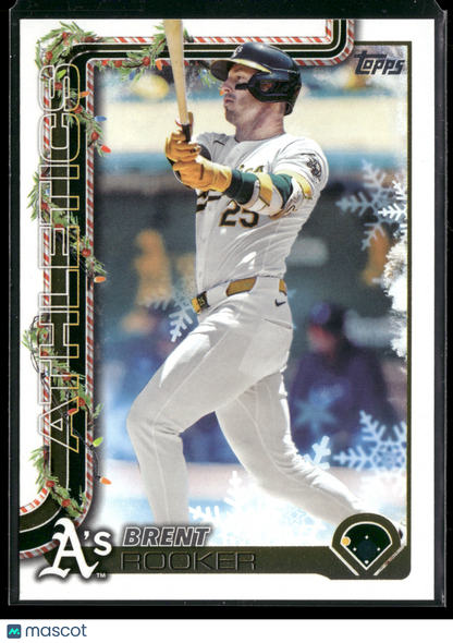 2025 Topps Holiday Brent Rooker #H147
