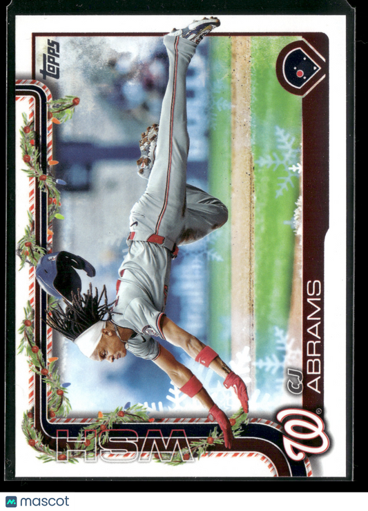 2025 Topps Holiday CJ Abrams #H146