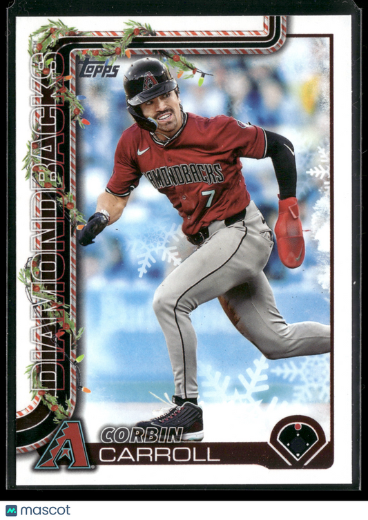 2025 Topps Holiday Corbin Carroll #H158