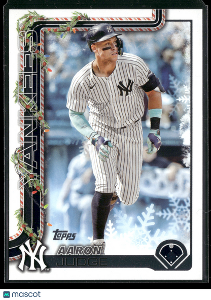 2025 Topps Holiday Aaron Judge #H161