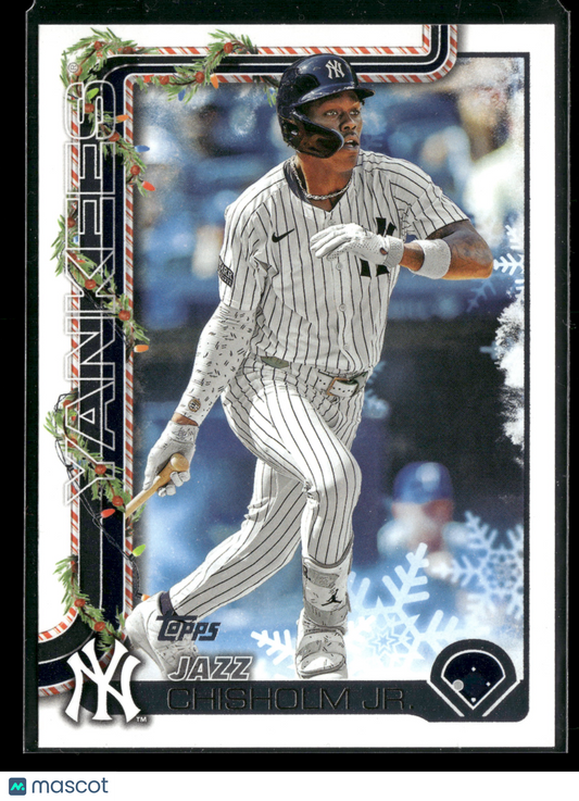 2025 Topps Holiday Jazz Chisholm Jr. #H176
