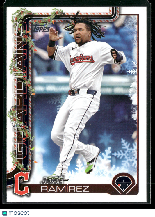 2025 Topps Holiday José Ramírez #H195