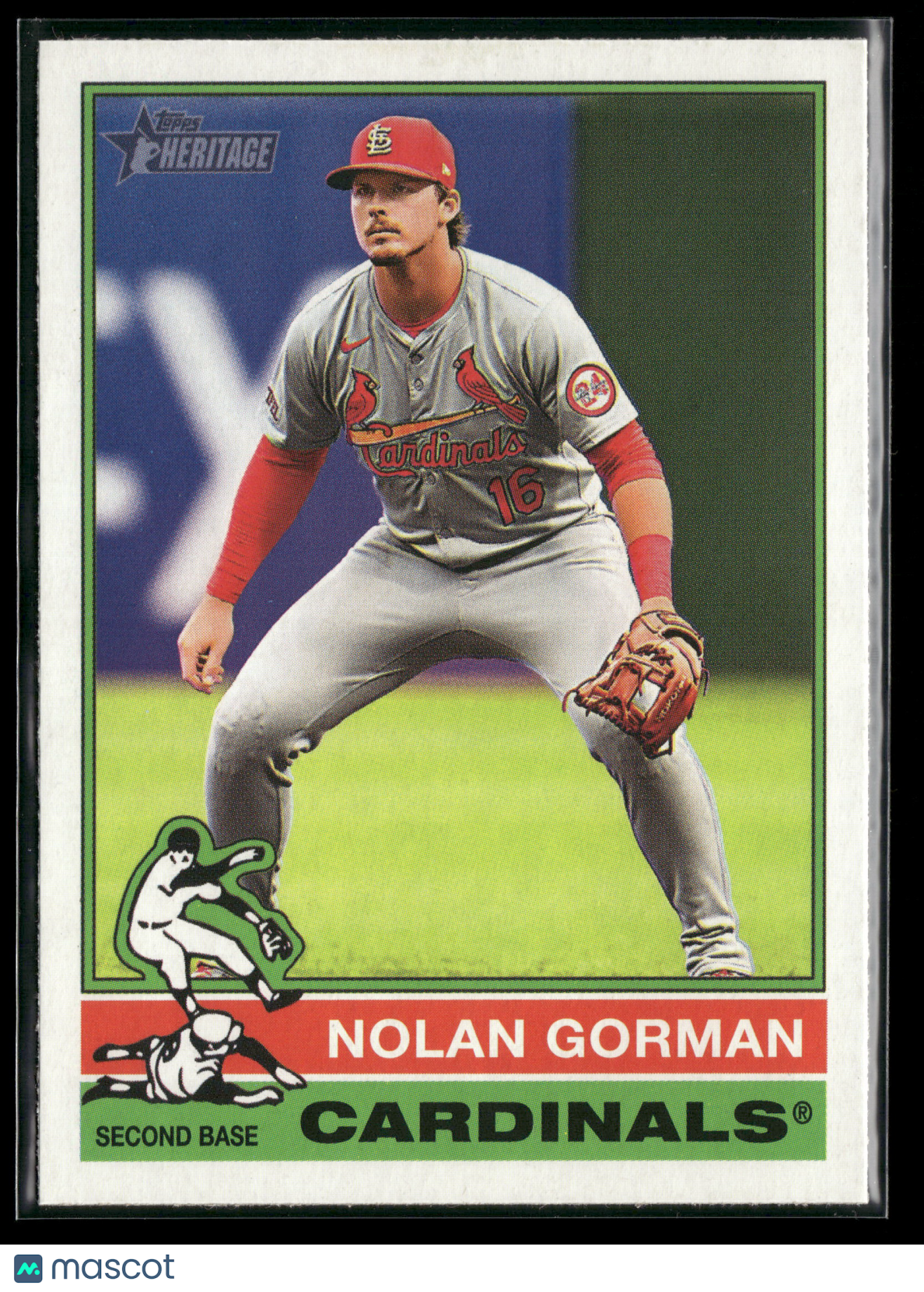 2025 Topps Heritage Nolan Gorman #18