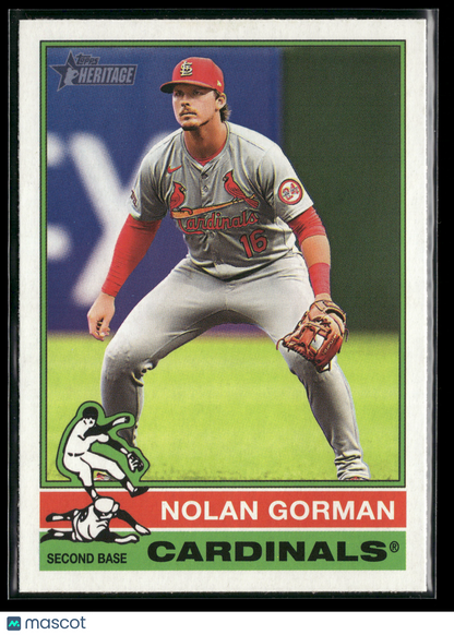 2025 Topps Heritage Nolan Gorman #18