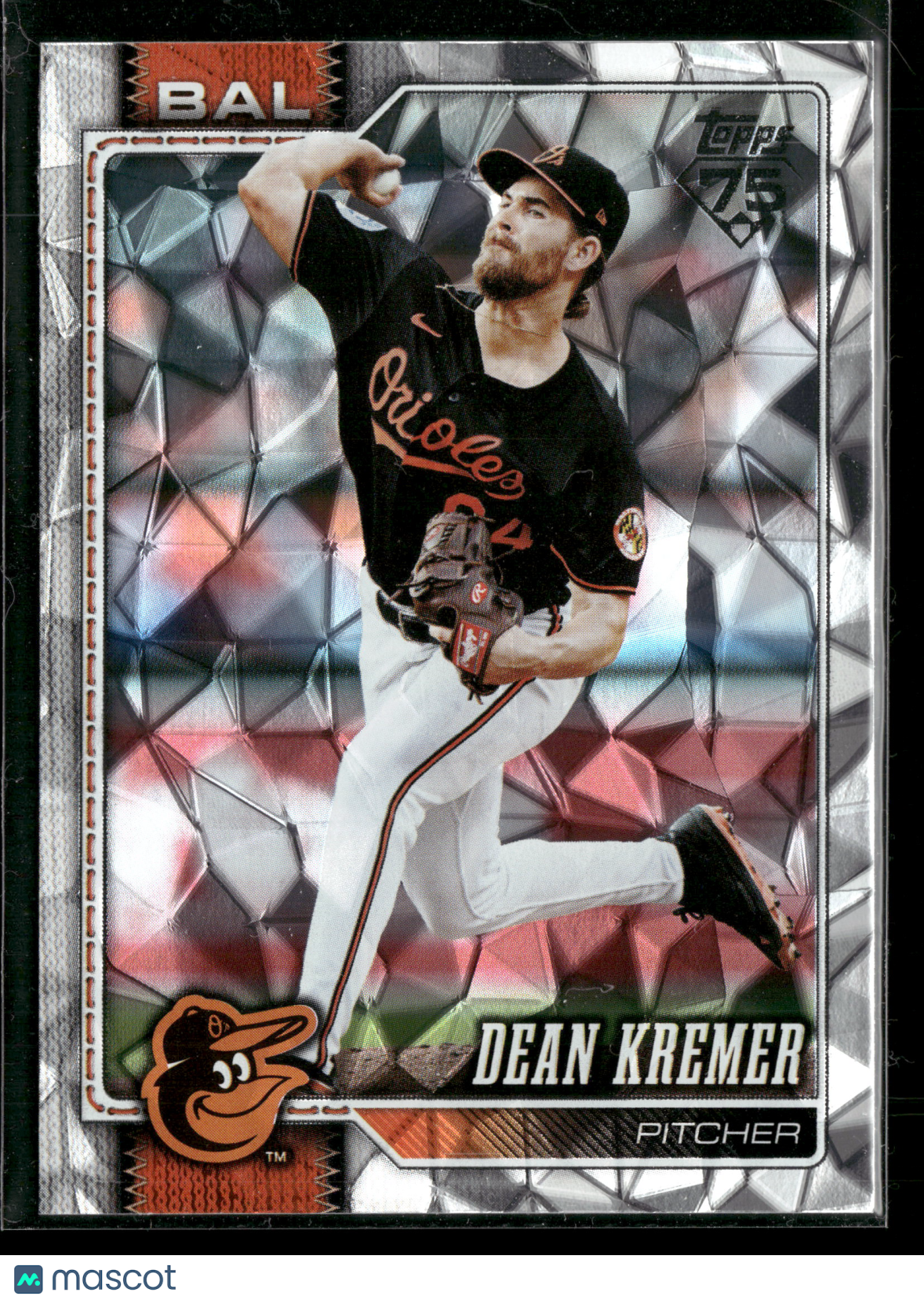 2026 Topps Series 1 Dean Kremer #19 Diamante Foil