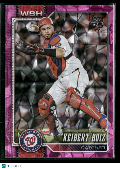2026 Topps Series 1 Keibert Ruiz #245 Pink Diamante