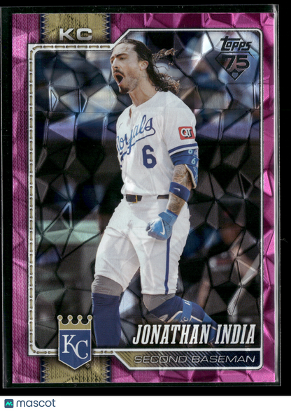 2026 Topps Series 1 Jonathan India #237 Pink Diamante
