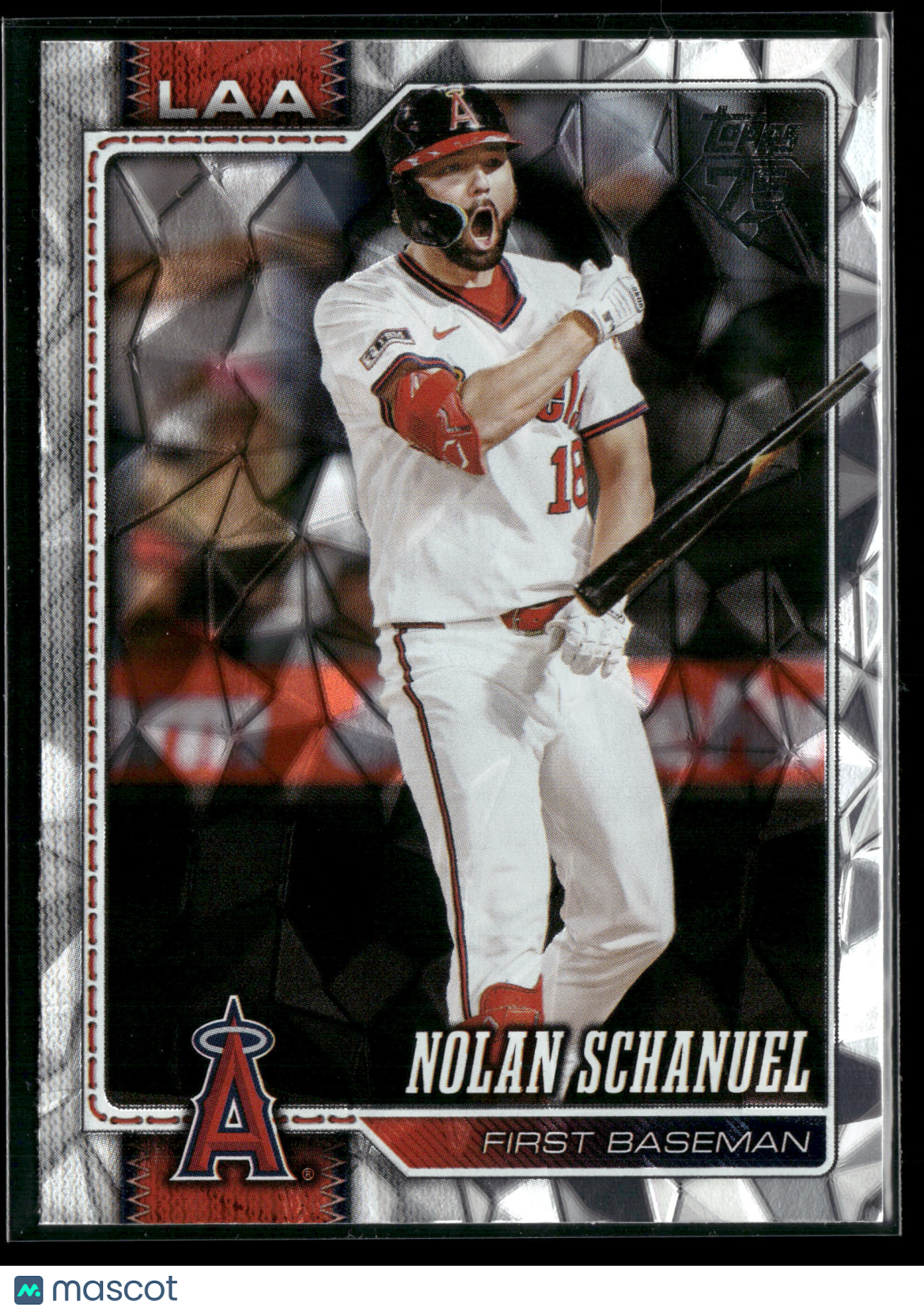 2026 Topps Series 1 Nolan Schanuel #43 Diamante Foil
