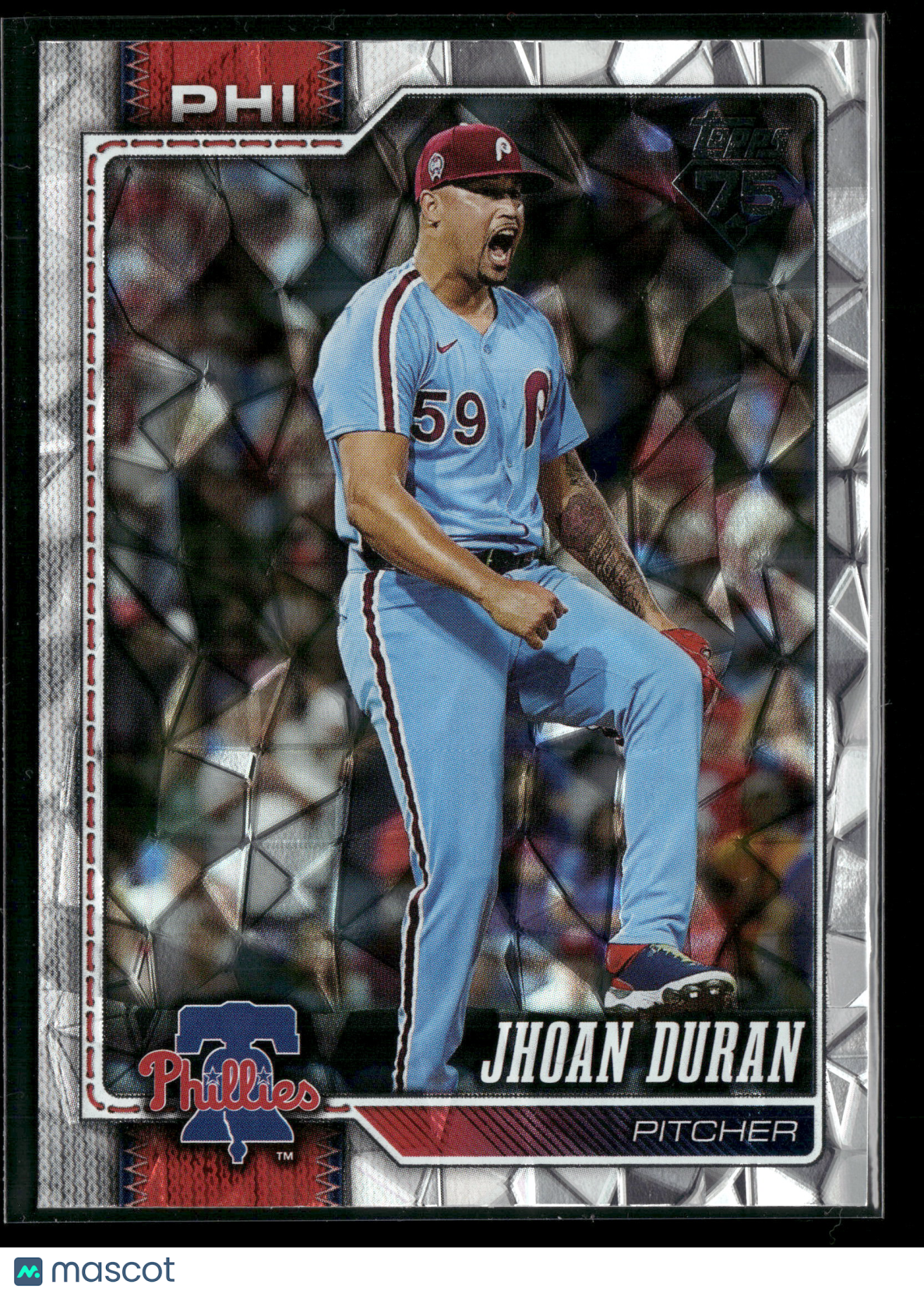 2026 Topps Series 1 Jhoan Duran #83 Diamante Foil