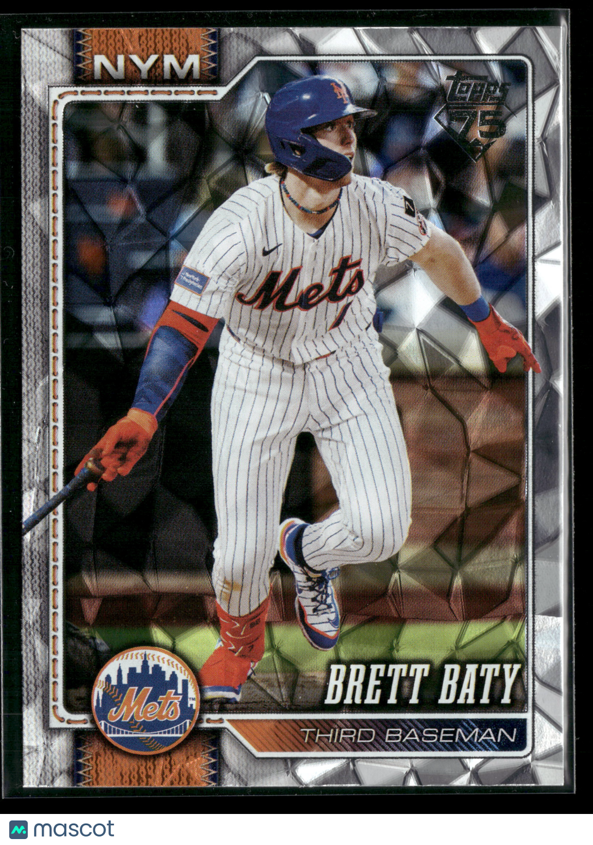 2026 Topps Series 1 Brett Baty #347 Diamante Foil
