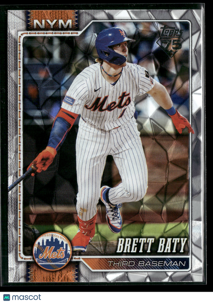 2026 Topps Series 1 Brett Baty #347 Diamante Foil