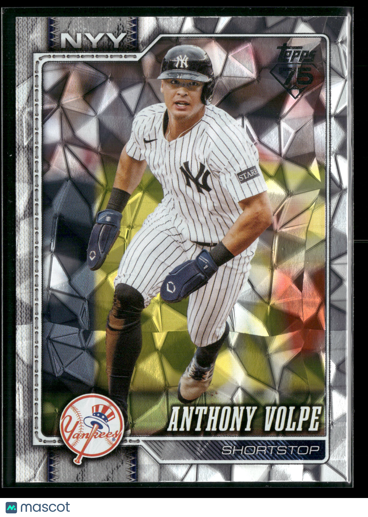 2026 Topps Series 1 Anthony Volpe #308 Diamante Foil
