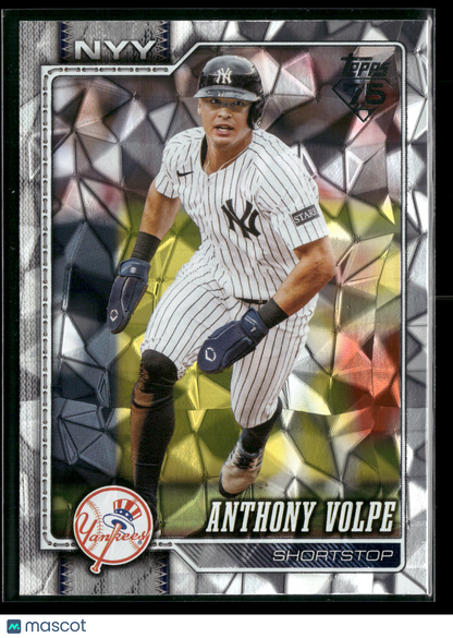 2026 Topps Series 1 Anthony Volpe #308 Diamante Foil
