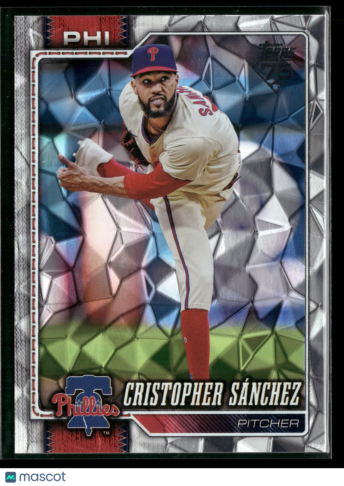 2026 Topps Series 1 Cristopher Sánchez #325 Diamante Foil