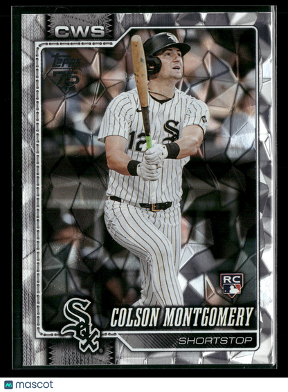2026 Topps Series 1 Colson Montgomery #157 Diamante Foil RC