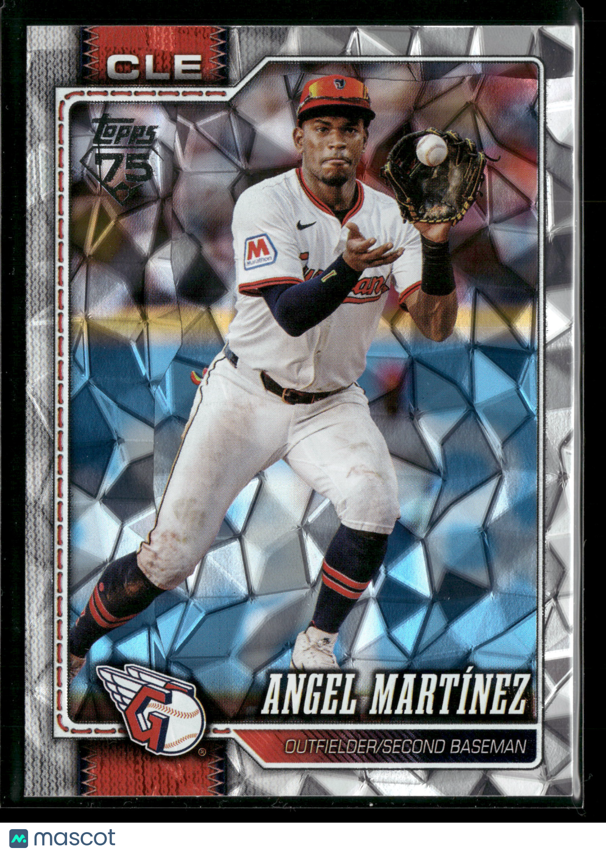 2026 Topps Series 1 Angel Martínez #244 Diamante Foil