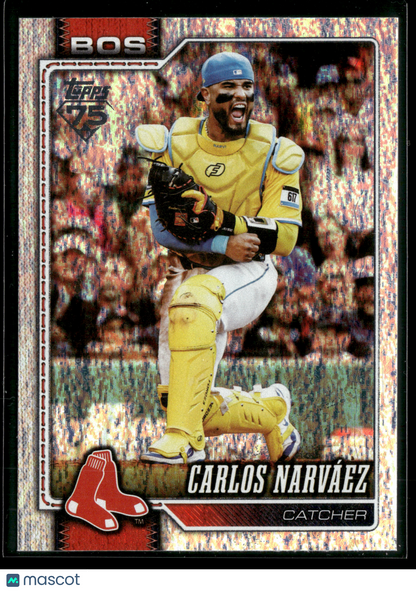 2026 Topps Series 1 Carlos Narváez #344 Holo Foil