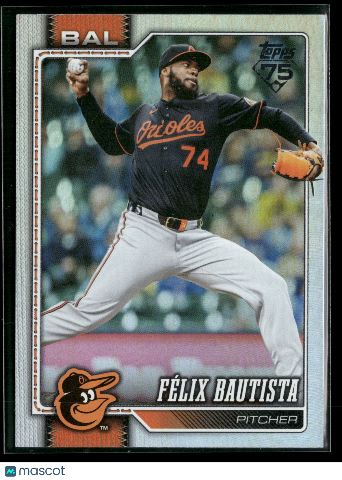 2026 Topps Series 1 Félix Bautista #128 Rainbow Foil