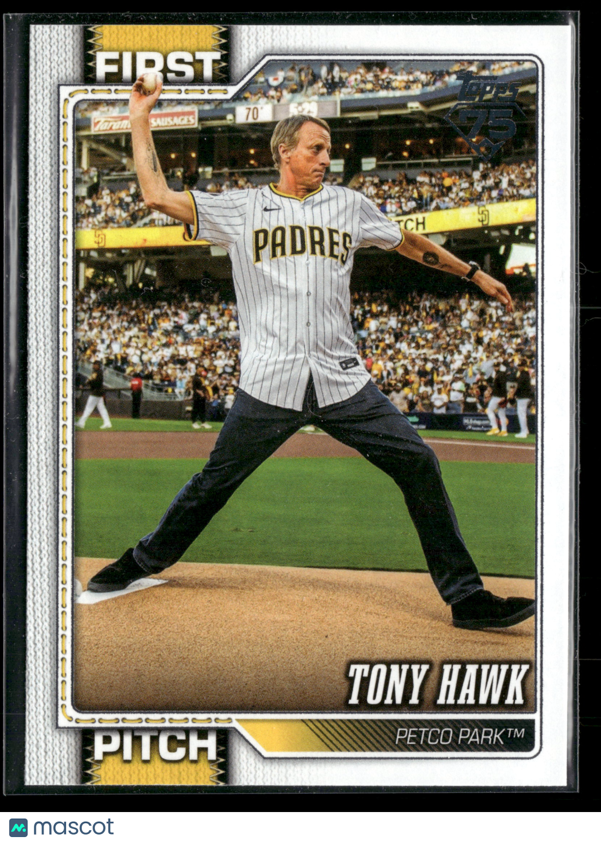 2026 Topps Series 1 Tony Hawk #FP-6 First Pitch