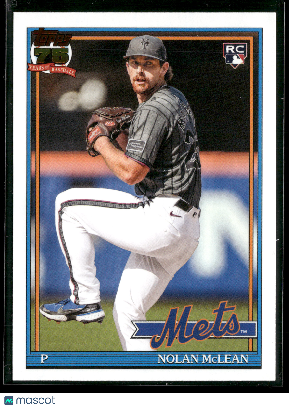2026 Topps Series 1 Nolan McLean #T91-63 RC 1991 Topps Baseball