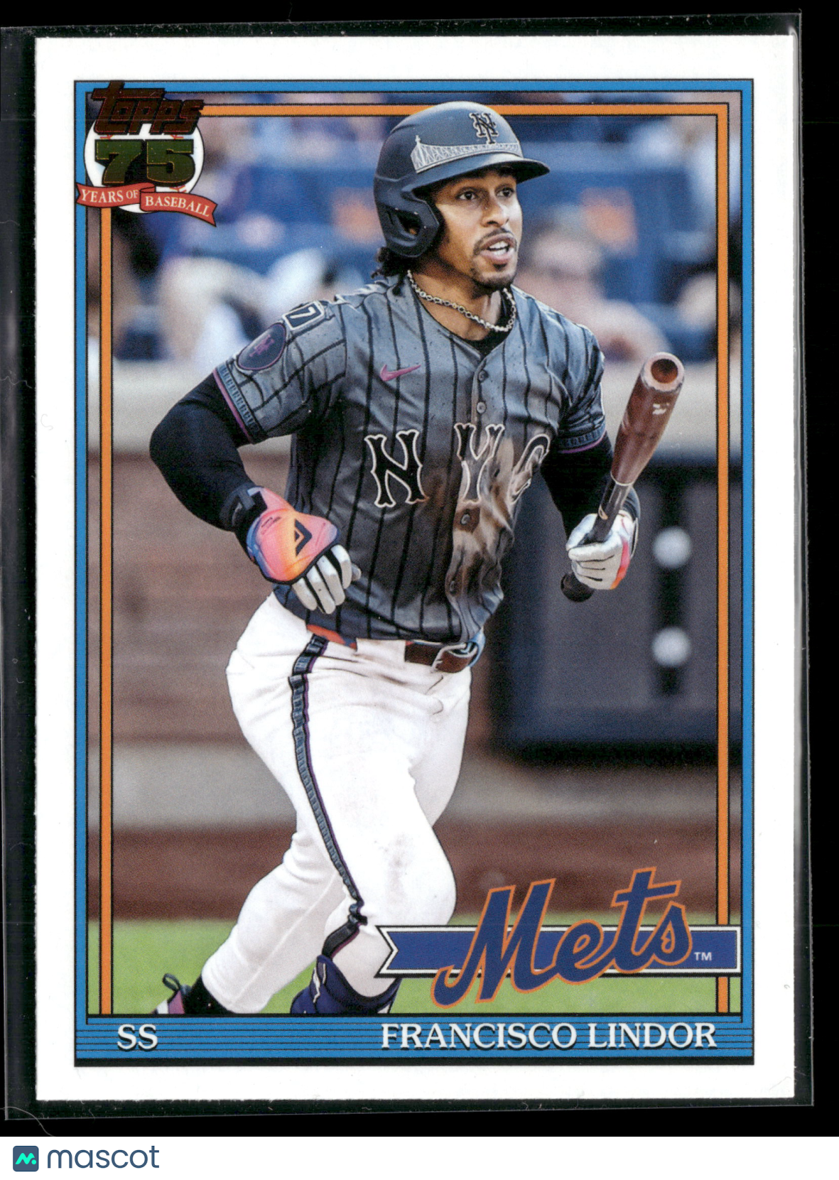 2026 Topps Series 1 Francisco Lindor #T91-19 1991 Topps Baseball