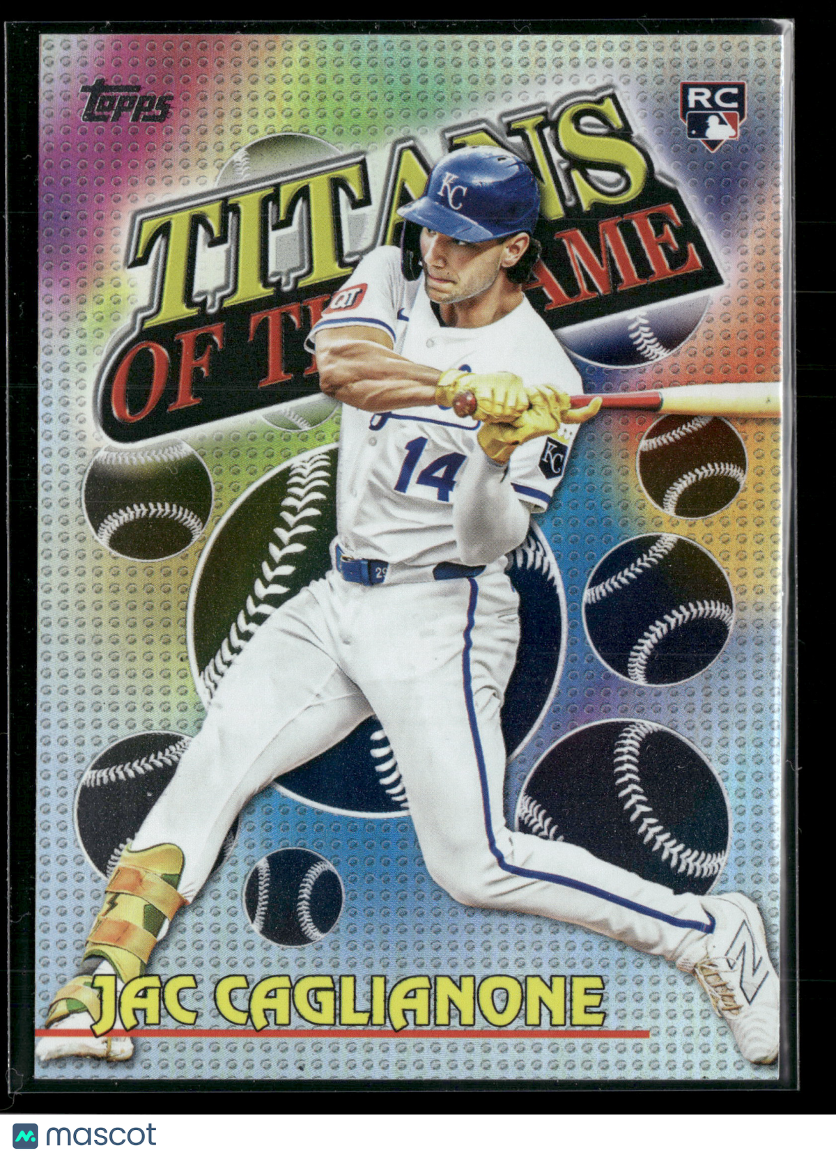 2026 Topps Series 1 Jac Caglianone #TOG-12 RC  Titans of the Game
