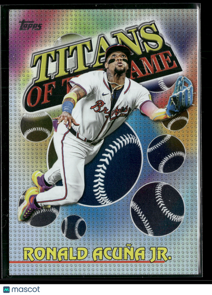 2026 Topps Series 1 Ronald Acuña Jr. #TOG-7  Titans of the Game