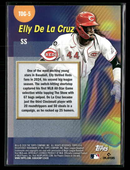 2026 Topps Series 1 Elly De La Cruz #TOG-5  Titans of the Game
