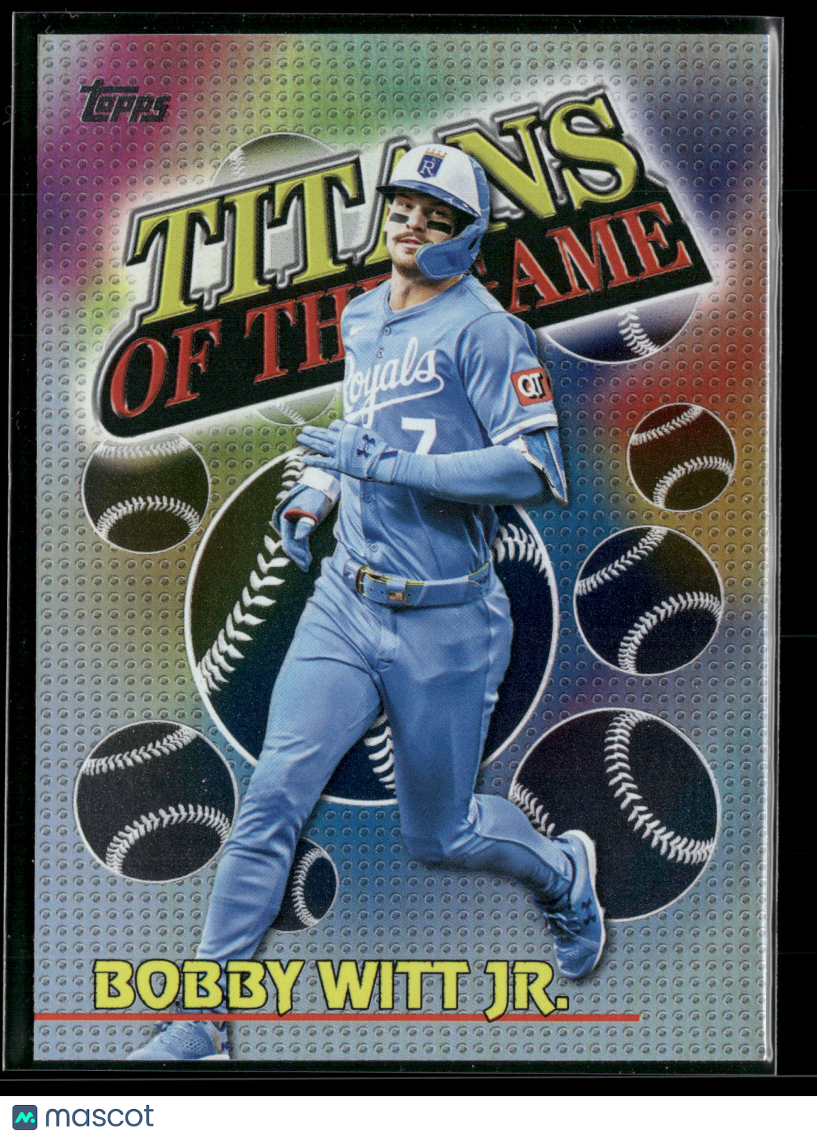 2026 Topps Series 1 Bobby Witt Jr. #TOG-16  Titans of the Game