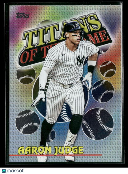 2026 Topps Series 1 Aaron Judge #TOG-3 Titans of the Game