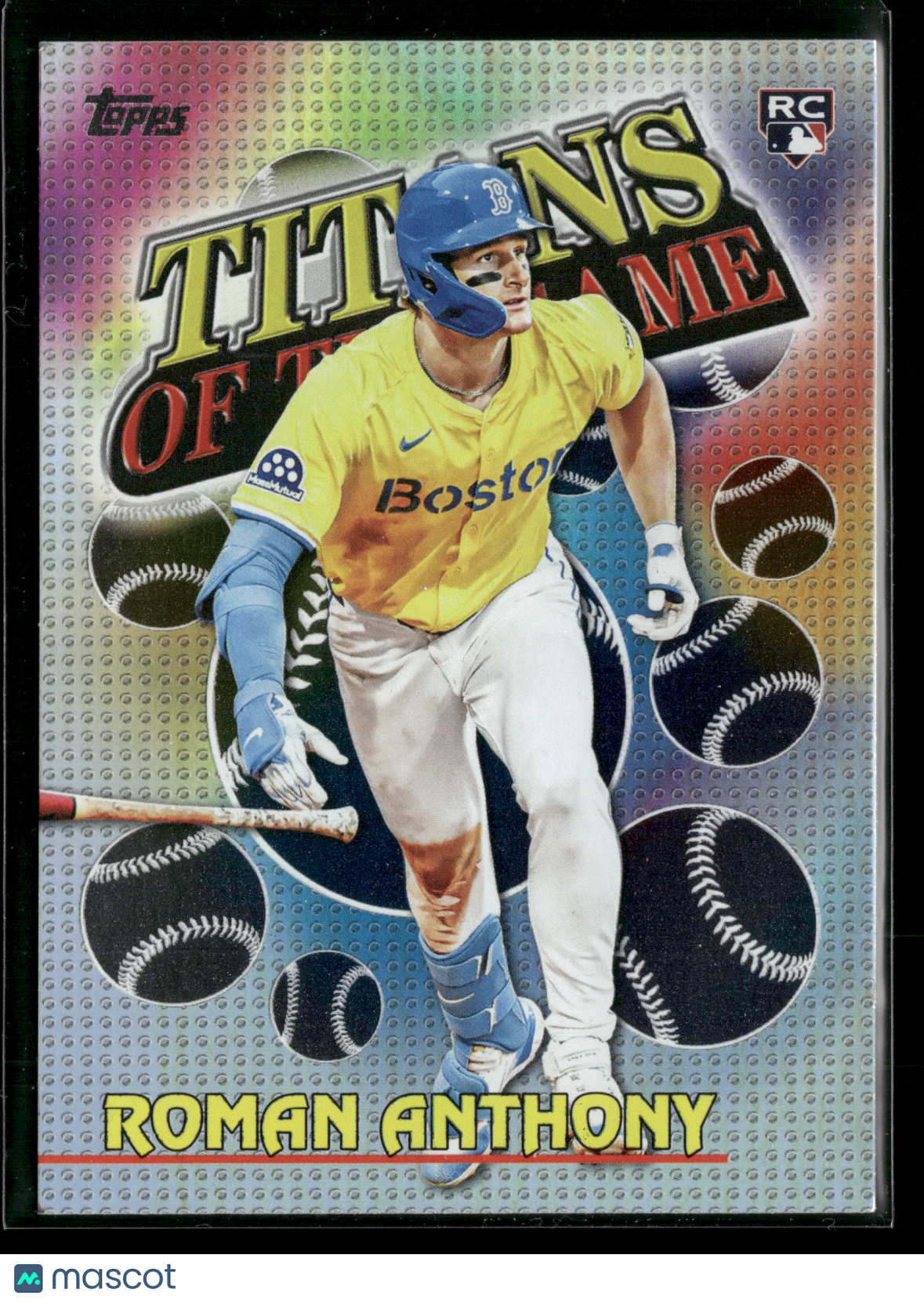 2026 Topps Series 1 Roman Anthony #TOG-9 Titans of the Game RC