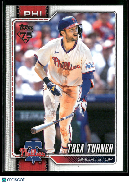 2026 Topps Series 1 Trea Turner #322