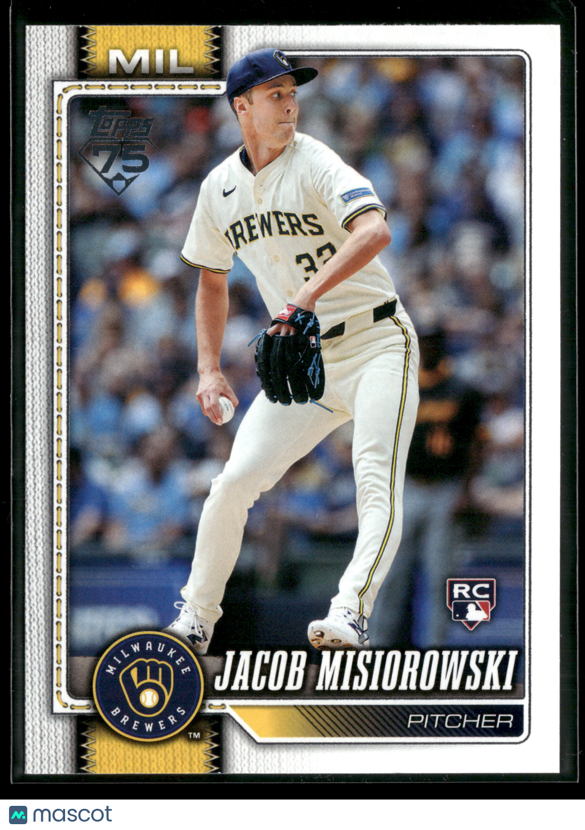 2026 Topps Series 1 Jacob Misiorowski #10 RC
