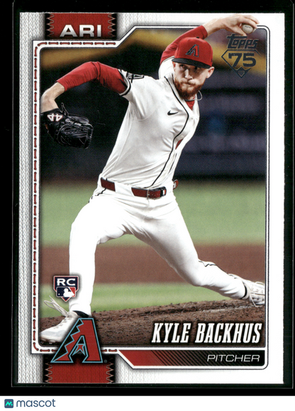 2026 Topps Series 1 Kyle Backhus #21 RC