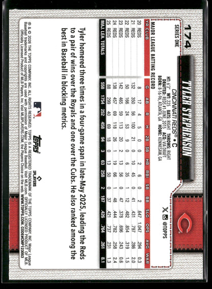 2026 Topps Series 1 Tyler Stephenson #174