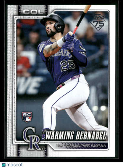 2026 Topps Series 1 Warming Bernabel #55 RC