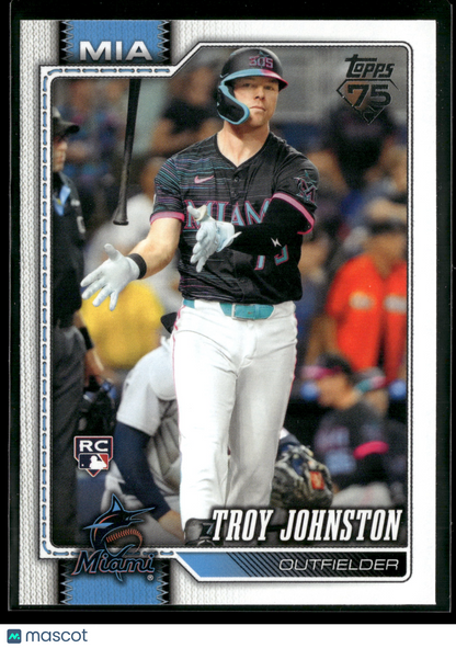 2026 Topps Series 1 Troy Johnston #317 RC