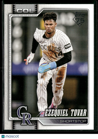 2026 Topps Series 1 Ezequiel Tovar #136