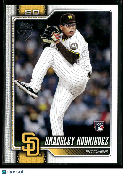 2026 Topps Series 1 Bradgley Rodriguez #42 RC