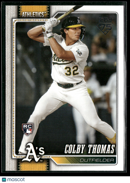 2026 Topps Series 1 Colby Thomas #213 RC