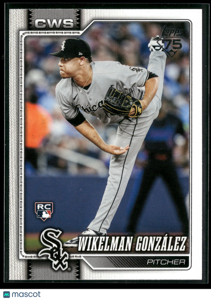 2026 Topps Series 1 Wikelman González #167 RC
