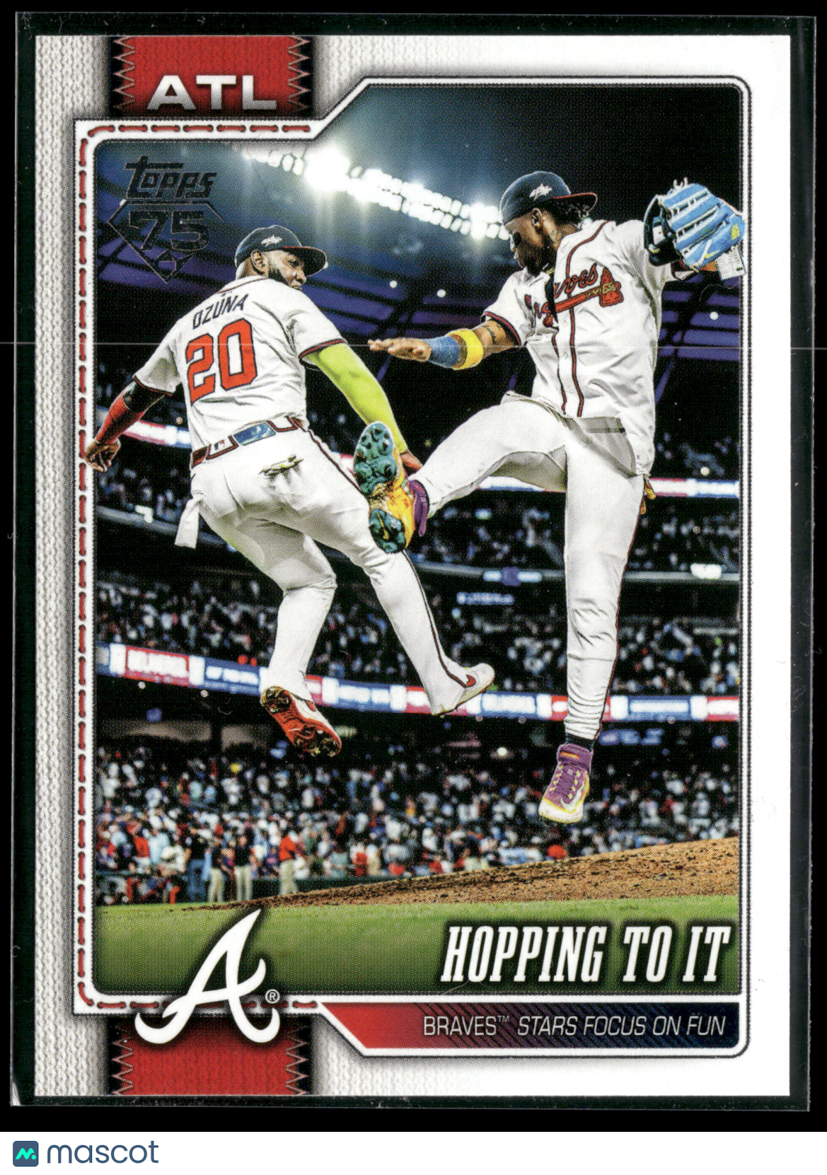 2026 Topps Series 1 Marcell Ozuna Ronald Acuña Jr. #118