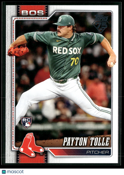 2026 Topps Series 1 Payton Tolle #15 RC
