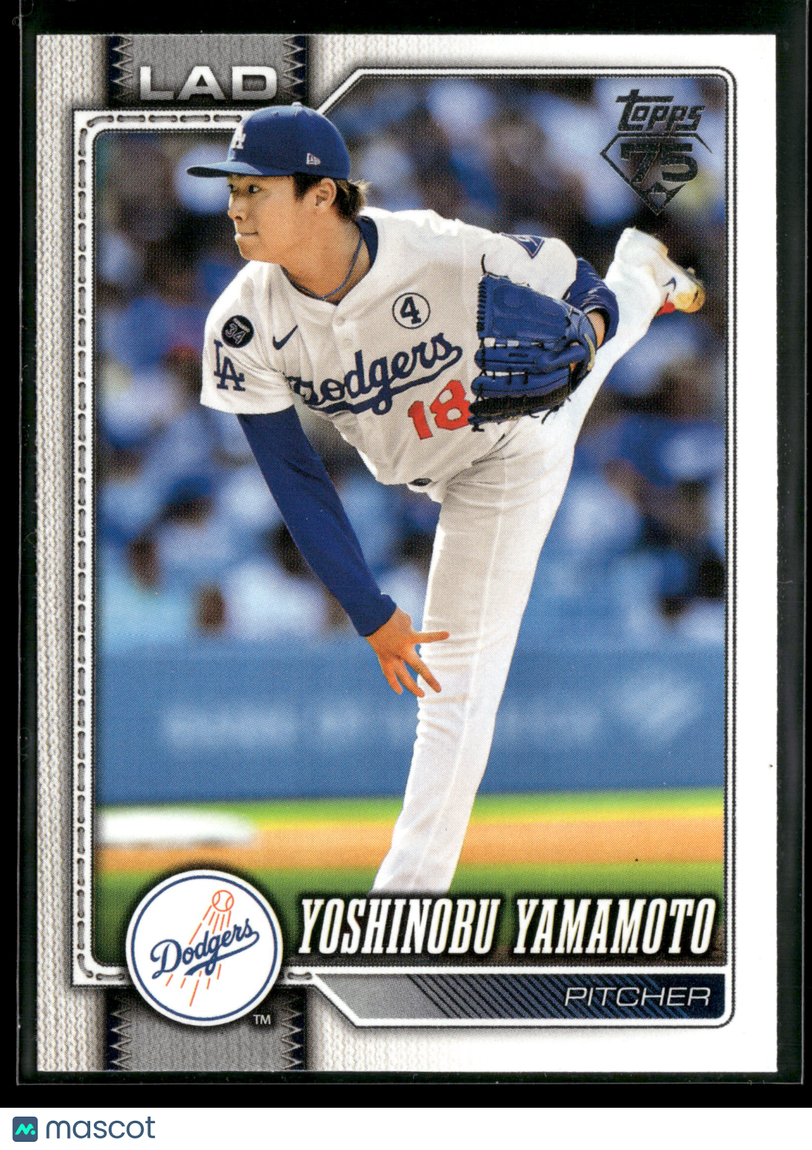 2025 Topps Series 1 Yoshinobu Yamamoto #90