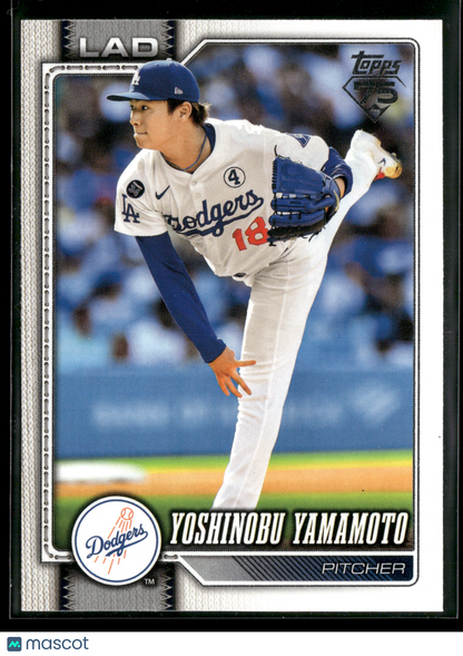 2025 Topps Series 1 Yoshinobu Yamamoto #90