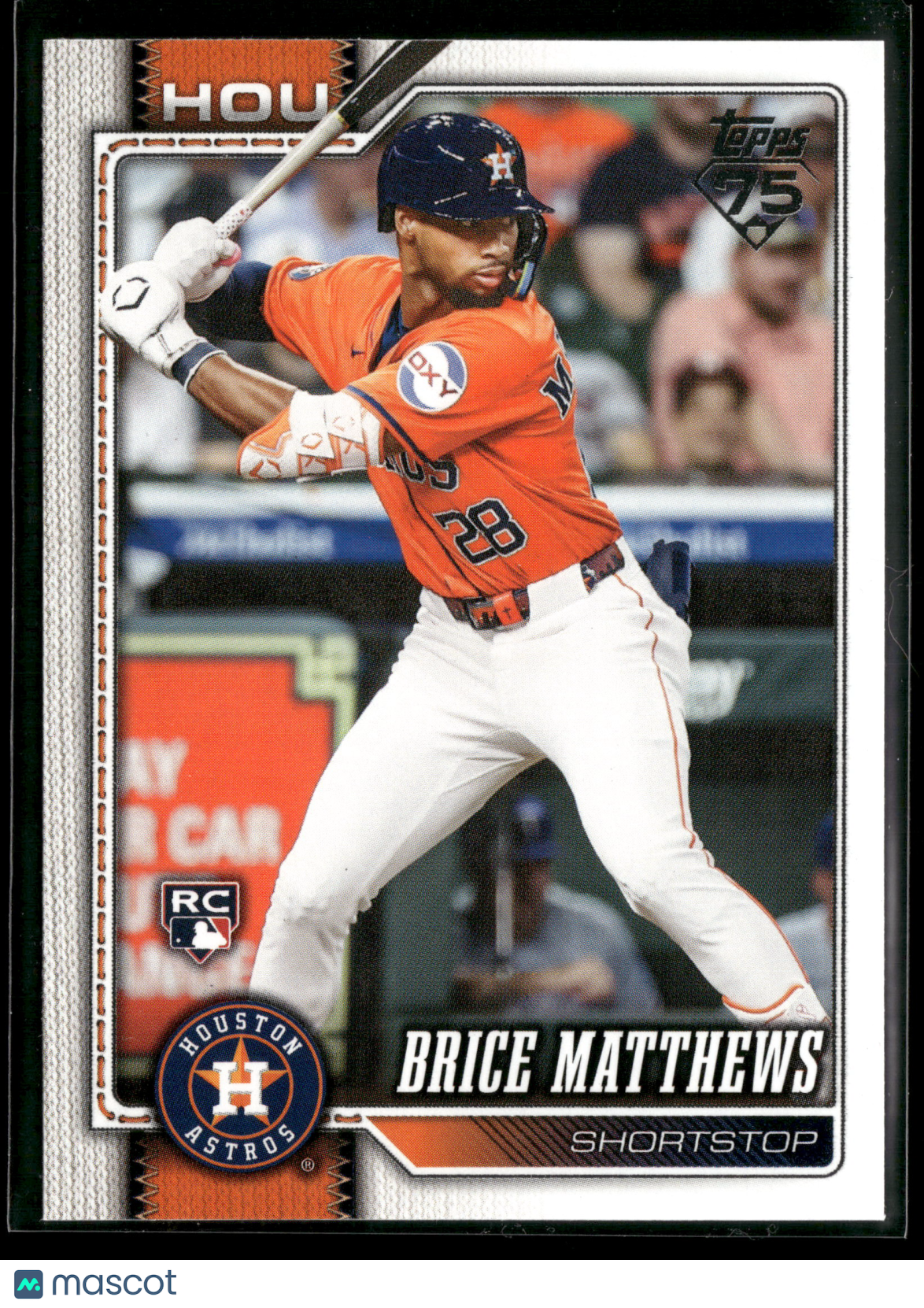 2025 Topps Series 1 Brice Matthews #132 RC