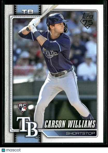 2026 Topps Series 1 Carson Williams #25 RC
