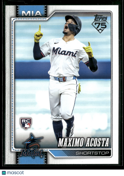 2026 Topps Series 1 Maximo Acosta #172 RC